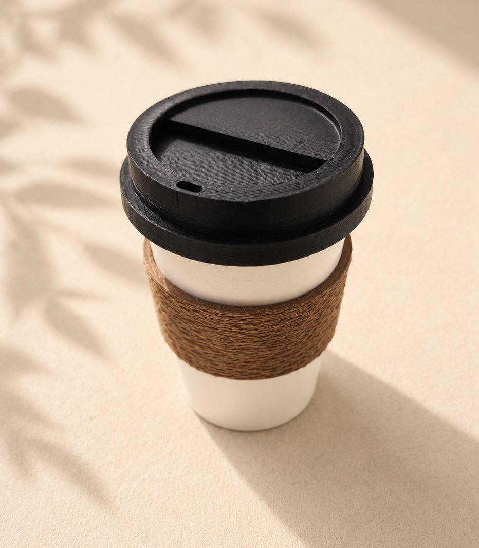 Coffee Cup 3D Clicker Fidget Toy