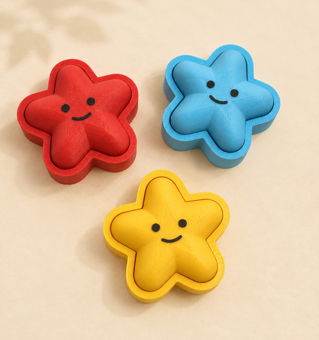 Star 3D Clicker Fidget Toy