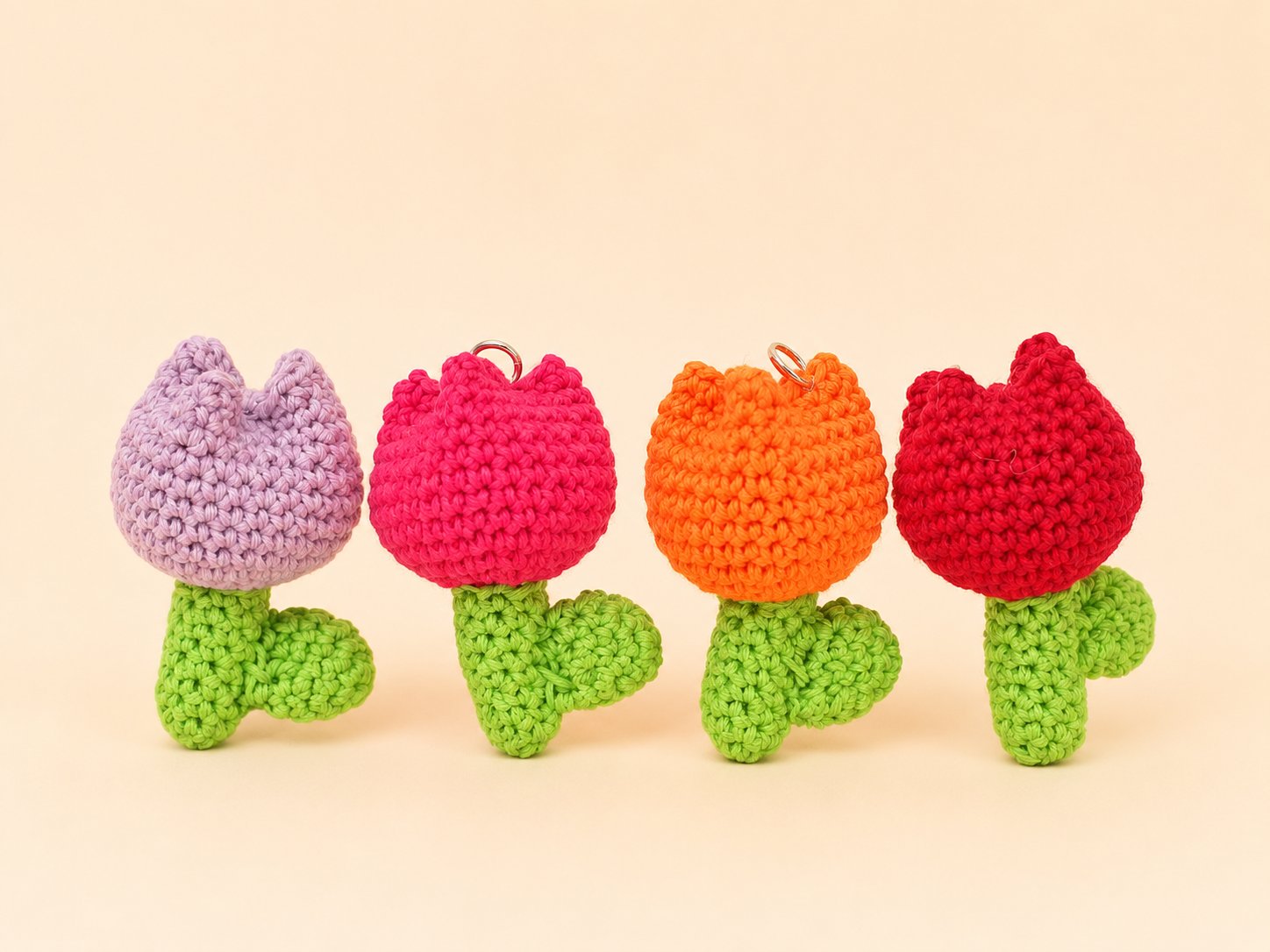 Tulip Keychain