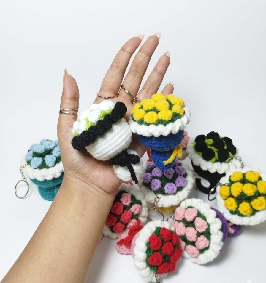 Bouquet Bag Charm